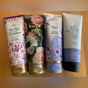 4-New-Bath & Body Body Creams